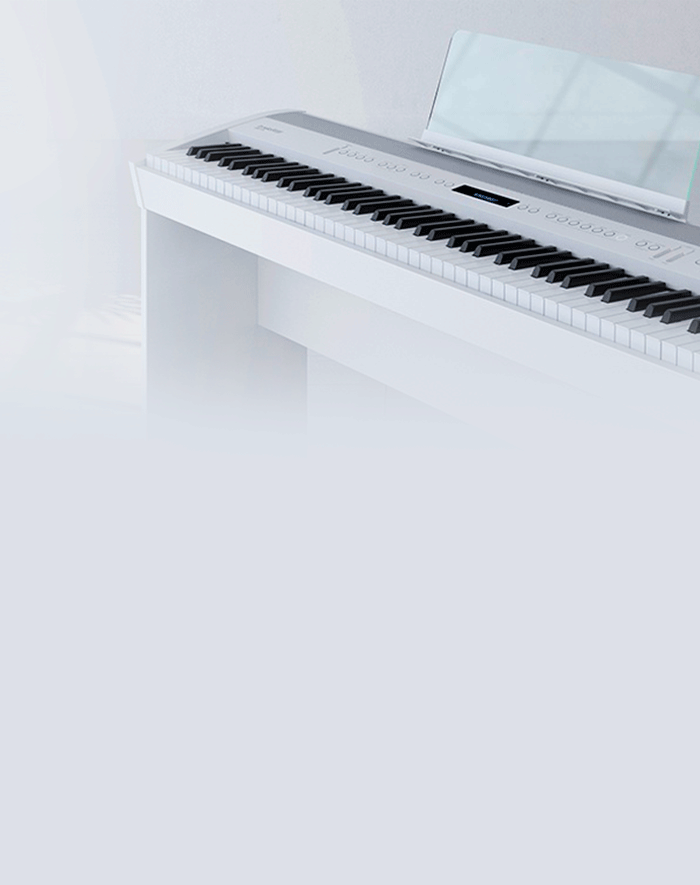 Pianos digitales Slide background